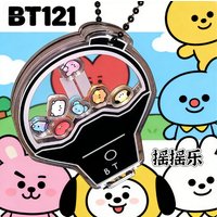 Kawai BT21 idol Cartoon Support Sticks, Rocking Keys, Cute Bags Accessories, Idol Merchandise, Birthday Gifts
