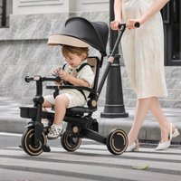 Lightweight Three-wheeled Baby Stroller Two-way Seat Multifunctional Pedal Children's Tricycle Portable Baby Tricycles Baby Bike