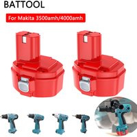 Battool Akku für Makita 14,4 V 3500 mAh/4000 mAh Ni MH Akku Elektrowerkzeuge PA14 1422,1420, 192600 -1, 6281D,6280D