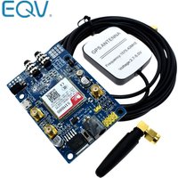SIM808 Module GSM GPRS GPS Development Board IPX SMA with GPS Antenna Raspberry Pi Support 2G 3G 4G SIM Card