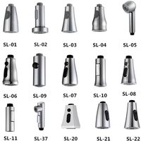 Pull Out Sink Sprayer Head Replacement Kitchen Faucet Spray Head Nozzle ABS Water Saving Bathroom Basin Sink Shower Spray Spout