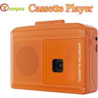 Portable Cassette Player Tape Recorder Built-in Speaker Microphone Digitizes Cassete To MP3 Converter Support Windows/Mac OS