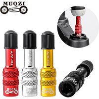 MUQZI Bike Fork Valve Adapter Schrader Air Fork Inflatable Valve Adapter MTB Road Bicycle Fork Accessory