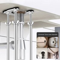 1Pcs Adjustable Undermount Sink Bracket Set Easy Installation Portable Sink Support Legs Antislip Wash Basin Bracket