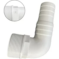 Pool Filter Hose Adapter For Poolzilla1.5 Inch Swimming Pool Elbow Adapter Connector 89070 With 1.5 Inch Threaded Pipe Fittings