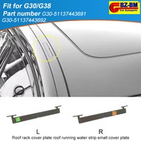 For BMW 5 Series G30 m5 m3 roof rack cover plate roof running water strip small cover plate 51137443691 51137443692 51119852209