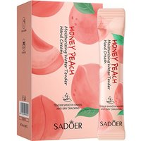 A Box of 20 Sticks, Honey Peach Moisturizing and Hydrating Hand Cream, Portable Moisturizing Stick, Suitable as a Souvenir and Gift