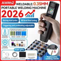 AWithZ Portable Spot Welder DIY Handheld Spot Welding Machine 90 Gears Adjustable Spot Welding for 18650 Lithium Battery image 4