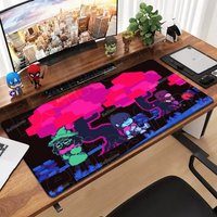 Deltarune Mouse Pad Keyboard Rubber Mousepad lauge 1200X600 mm Decorate desktop Desk Mat PC Gamer Office Carpet Home Table pad