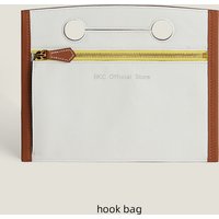 Genuine Leather Insert Pocket for Birkin 25/30/35, Hand-stitched Wax Thread, Storage Bag,Multiple leather options available