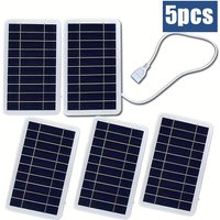 Mini solar panel, mobile phone charger, solar charging, durable, suitable for outdoor hiking, portable mobile charging