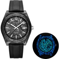 TIME TOKEN New Luminous Carbon Fiber 40mm Dive Watch for Men Luxury Calendar Automatic Mechanical Watch Sapphire Waterproof 100m
