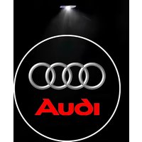 Fashion Car Door Welcome Light Logo Projection Lights For Audi RS6 S7 A1 A2 A3 A4 A5 A6 A7 A8 Q1 Q3 Q4 Q5 Q6 Q7 Q8 TT Accessory