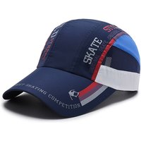 Quick-Dry Summer Printed Baseball Cap Outdoor Hiking Hat Sports Sunshade Hat Sunscreen Breathable Duckbill Cap