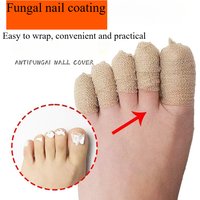 Fungal nail polish, nail coating, toe protection, foot and finger protection, self-adhesive bandage, toe and finger protection