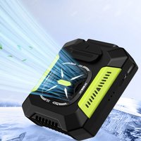 5000Mah Waist Fan Portable Hanging Neck Fan Wearable Shirt Fan With 3 Speed Personal Cool Clip Belt Fan For Outdoor Travel