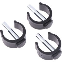 10/30pcs C-Shaped Fasteners, Walker Plastic Accessories, Tube Positioning Open Clips, Crutch Buckles