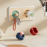 3PCS/6PCS.European-Style Silicone Socket Covers with Handle—Anti-Electric Shock, Easy-Grip,Safe Power Protectors for Home & Kids