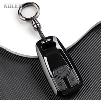 New TPU Car Key Case Cover For Audi A4 B9 A5 A6 8S 8W Q5 Q7 4M S4 S5 S7 TT TTS TFSI RS Protected Shell Fob Keychain Accessories