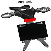 For Zontes G1-125 G1-200 GK Motorcycle License Plate Holder Bracket Tail Light Bracket Zontes G1-125 G1 125 125 G1
