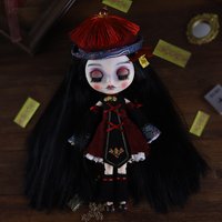 ICY DBS Blyth 1/6 Doll Hand drawn Set Zombie Set Long Eyelash Sleeping Eye Doll Set SD