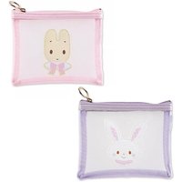 Cute Marron Cream Wish me mell Girls Children Gauze Coin Purse Case Card ID Holder Small Wallets For Women