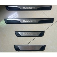 Fit Chery CAOACHERY Chirey TIGGO8 PRO TIGGO 8 2024 2022 Door Sill Scuff Plate Pedal Stainless Steel Pad Guard Car Accessories