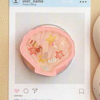 Cute Rabbit Bear Shake Cartoon For Magsafe Phone Magnetic Griptok Stand For iPhone Funny Foldable Wireless Charging Case Holder