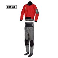 LKVER Drysuits Waterproof Fabric Latex Gasket on Neck and Wrist Fully Seal Recommend Use Padding