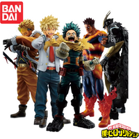 In Stock 100% Original Bandai My Hero Academia Ichiban Kuji Izuku Midoriya Katsuki Bakugo Hawks Anime Figure Toy Gift Statue