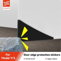YZ For Tesla Model Y 3 X S Juniper Highland Door Edge Sticker Anti-Scratch Protection Film Car Sticker Protective pads accessory