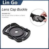 37/46/58mm Camera Lens Cap Protection Cover Anti Lost Buckle Holder Keeper for Canon/Nikon/Sony Accessories