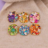 Japanese Anime Game Monsters Briefcase Badges Soft Enamel Pin Men Bagdes Lapel Pins for Backpack Brooches on Clothes Accessories
