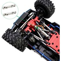 2Pcs Metal Stainless Steel Drive Shaft Driveshaft for MJX 1/18 HYPER GO H18P RC Crawler Upgrade Parts