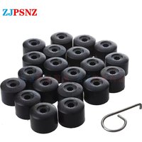 17mm Car Tire Bolt Nut Cap Car Tire Wheel Cover Hub Nut Bolt Cover Cap Auto Tyre Screw Cap Protection Cover Caps Anti-Rust 20Pcs