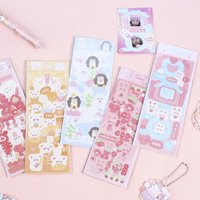 Cute Pet Series Hand Account Stickers Creative Cute Gooka Diy Material Pvc Waterproof Sticker