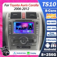 7 " For Toyota Auris Corolla 2006-2012 Wireless Carplay Android Auto Car Radio Multimedia Player Gps Autoradio Wifi Touch Screen image 4