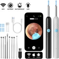 Ear Cleaner Camera 4.2mm HD1080P Digital Ear Cleaning Endoscope WiFi Visual Ear Pick Video Ear Spoon 6LEDs Ear Wax Removal Tool