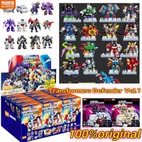 New Blokees Genuine Transformers Version Vol.7 Blind Box Star Edition Defender Pocket Collectible Action Figure Gifts Toys