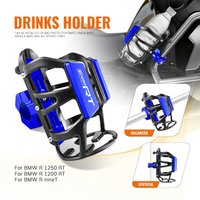 Motorcycle Beverage Water Bottle Cage For BMW R 1250 RT R1250RT R 1200 RT R1200RT R nineT RnineT Drinks Holder Water Cup Holder