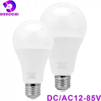DC/AC 12V-85V LED Bulb E27 3W 6W 9W 12W 15W 18W 25W Low Voltage Light 12 Volts Spotlight Lighting Cold/Warm White Lamp