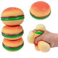 Simulated Burger Creative Stress Relief and Release Pinch Music Squeezing and Release Ball