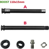 MTB Bike Fork Barrel Shaft Rod BOOST 110x15mm for Manitou Machete MARKHOR R7 M30 Thru Axle Bicycle Front Forks
