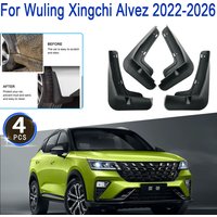 Auto Mud Flaps For Wuling Xingchi Alvez 2022-2025 2023 2024 2026 Wheel Splash Guards 4X Fenders Mudguard Fender Car Accessories
