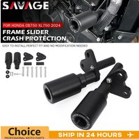 Frame Slider Engine Crash Protector For Honda CB750 Hornet 750 XL750 Transalp 750 2023 2024 2025 Fairing Guard Protection Pad