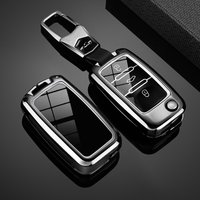 Zinc Alloy Car Key Cover Case Holder Shell For VW Volkswagen Polo Tiguan Passat B5 B6 B7 Golf 4 5 6 MK6 Jetta Lavida Accessories