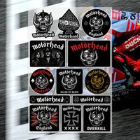 M-Motorhead Stickers Moto Sticker Auto Body Bumper Windows Motorcycle Laptop Walls Vinyl Decal Car Tuning Accessories