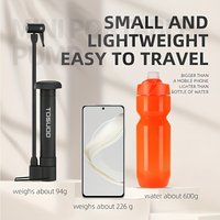 TOSUOD Portable Air Bicycle Pump Ball Inflation Pump Bicycle Mini Pump Manual Inflation Pump Bicycle Accessories