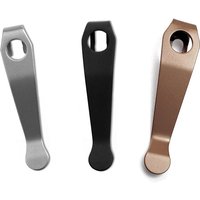 A Pair Spyderco Para 3 Lightweight Titanium Alloy Deep-Carry Pocket Clip: Replacement Accessory