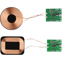 5W Wireless Charging Receiver Module Small Coil PCBA Lithium Battery Built-In 3.7V Modification Plan for Electronic Products